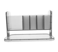 CRILSTYLEO Rotating Makeup Brush Storage Box Makeup Organiser for Vanity Large Opening Easy to Store