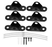 CRILSTYLEO Secure Your Furniture 6pcs Anti Tip Straps Wall Mount Furniture Anchors Baby Proofing Straps for Safety