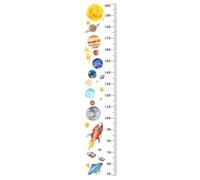 CRILSTYLEO Self-Adhesive Height Measuring Wall Sticker Removable Boy Girl Growth Chart Decal for Bedroom and Nursery Wall Decoration for Home with Fun Design