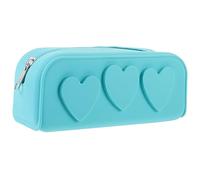 CRILSTYLEO Silicone Makeup Brush Holder Case Portable Zipper Pouch for Travel Makeup Brush Bag Details