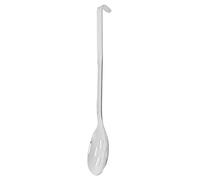 CRILSTYLEO Slotted Spoon for Chinese Cuisine Stainless Steel Large Serving Spoon Kitchen Accessory Reusable for Buffet