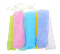 CRILSTYLEO Soap Foaming Net Soap Pouch Soap Bags for Soap Bars Soap Storage Net Soap Maker Skin Sebum Control Random Color