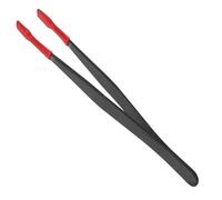CRILSTYLEO Stamp Tongs for Collectors Ergonomic Stainless Steel Tweezer Tool for Bead Working Jewelry Making Convenient Design for Easy Storage and Use