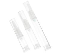 CRILSTYLEO Travel Liquid Bottles 15pcs Eye Cream Pump Bottles Push down Cap 5ml 10ml 15ml