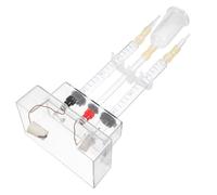 CRILSTYLEO Water Electrolysis Apparatus Compact Electrolysis Water Supplies for School and Home Chemistry Experiments Portable Hydrogen and Oxygen Production Equipment Essential Science Kit