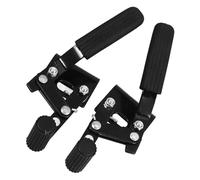 CRILSTYLEO Wheelchair Brake Lock Replacement Parts Durable Metal Wheel Lock with Screw Fixation for Sport Wheelchairs Rollback Slip Safety Features Fit for Enhanced