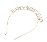 CRILSTYLEO Year Headwear New Year Tiara Decorations Party Hairband Photo Booth Prop