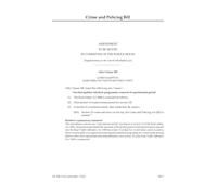 Crime and Policing Bill Amendment to be moved in Committee of the Whole House [Supplementary to the Fourth Marshalled List] (House of Lords) HLB 111 (Corrected) IV f