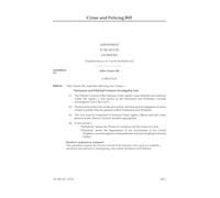 Crime and Policing Bill Amendment to be moved on report [Supplementary to the Fourth Marshalled List] (House of Lords) HLB 167 IV b