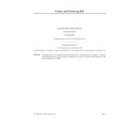 Crime and Policing Bill Manuscript amendment to be moved on report [Supplementary to the Second Marshalled List] (House of Lords) HLB 167 II b (Manuscript)