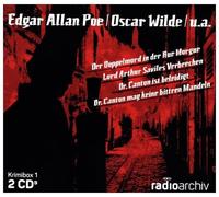 Crime box 1 (2 CDs) Oscar Wilde, Edgar Allan Poe new original packaging