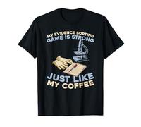 Crime Evidence Analysis - Forensic Technician T-Shirt