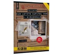 Crime Files - Fallakte: Das letzte Kapitel des L. Birkenwald - Das geniale Krimispiel mit über 30 Beweismitteln: Tatort Escape Room - ab 14 Jahren - für 1-4 Spieler