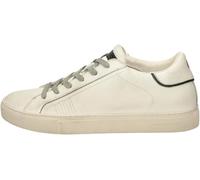 Crime London, Low Top Essential Fashion Unisex Shoes, White Grey, 9 UK