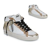 Crime London Shoes (High-top Trainers) SK8 DELUXE MID in White 3.5