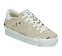 Crime London Shoes (Trainers) DISTRESSED PLATFORM in Beige 6.5
