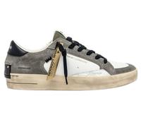 Crime London SK8 Deluxe Stone Grey Men's Trainers, Stone Grey, 9 UK