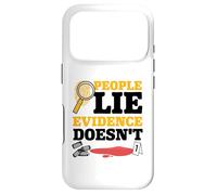 Crime Scene Cleaner Forensic Science Evidence Technician Case for iPhone 17 Pro