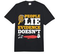 Crime Scene Cleaner Forensic Science Evidence Technician Comfort Colors Adult Heavyweight T-Shirt