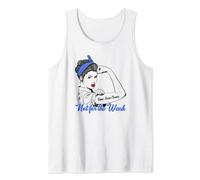 Crime Scene Cleaner Wife Husband Gift Strong Woman Tee Tank Top