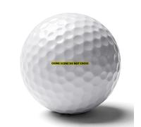 Crime Scene Custom Golf Ball Soft Practice Golf Balls Performance Distance And Speed for Indoor Outdoor