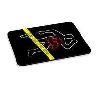 Crime Scene Do Not Enter PC Computer Mouse Mat Pad