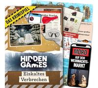 Hidden Games Crime Scene - Ice Cold Crime - The Winter Crime - German - Realistic Crime Game, Exciting Detective Game, Escape Room Game