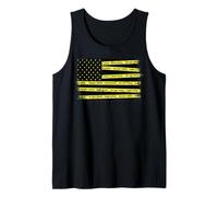 Crime Scene Investigation Tape Forensic Science CSI Police Tank Top