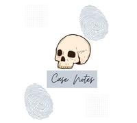 Crime Scene Investigator Case Notes Notebook: Lined 8.5 x 11" Notebook Journal: For Forensics Professionals, Criminal Justice Students, and True Crime Junkie's Alike