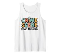 Crime Scene Investigator, Private Investigator Detective Tank Top