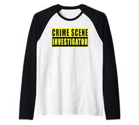 Crime Scene Investigator Raglan Baseball Tee