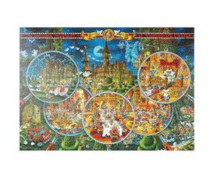 Crime Scene - Michael Ryba - Cartoon Classics - Premium 1000 pieces Puzzle - MyPuzzle special collection from Heye Puzzle