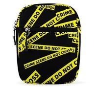 Crime Scene Mini Crossbody Bag Printed Small Messenger Satchel Bags Waterproof Sling Backpack