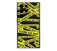 Crime Scene Printed Protective Phone Cover Compatible with Samsung S23 TPU Shockproof Case