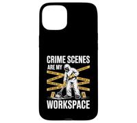 Crime Scenes Are My Workspace Forensic Cleaner Case for iPhone 15 Plus