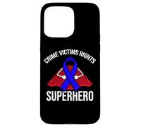Crime Victims Rights Superhero Case for iPhone 15 Pro Max
