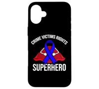 Crime Victims Rights Superhero Case for iPhone 16 Plus