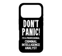 Criminal Intelligence Analyst Case for iPhone 17 Pro