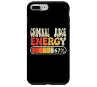 Criminal Judge Energy 67 Percent Funny Job Title Humor Case for iPhone 7 Plus/8 Plus
