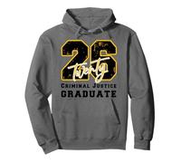 Criminal Justice Graduate Graduated Class of 2026 Graduation Pullover Hoodie