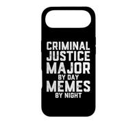 Criminal Justice Major By Day Memes By Night Law School Joke Case for iPhone Air
