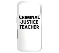 Criminal Justice Teacher Case for iPhone 17 Pro