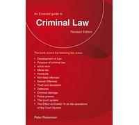 Criminal Law: An Emerald Guide