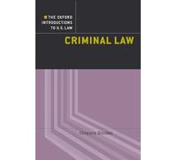 Criminal Law (Oxford Introductions to U.S. Law)