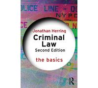Criminal Law: The Basics