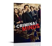 Criminal Minds Anti Splash Art Posters Living Room And Bedroom Hanging Paintings Suitable for Multiple Scenarios No Need for Punching Easy to Install Suitable for Gifts And Personal UseFrame-style24x3