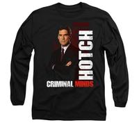 Criminal Minds Hotch Mens Long Sleeve T Shirt, Black, X-Large