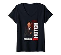 Criminal Minds Hotch V-Neck T-Shirt
