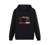 Criminal Minds - The Brain Trust Hoodies Long Sleeve Pullover Loose Hoody Mens Sweatershirt Size XXL Black
