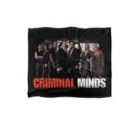 Criminal Minds The Brain Trust Silky Touch Super Soft Throw Blanket 152 X 127 cm ViacomCBS/Nickelodeon White One Size